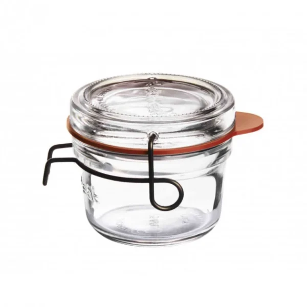 Luigi Bormioli Bocal En Verre 12.5 Cl (x6) Lock Eat Prestation Et Rapide 1