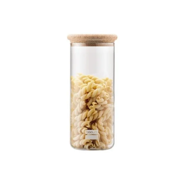 l'unique style Bocal En Verre 2,5 L Bouchon En Liège Yohki Bodum 1