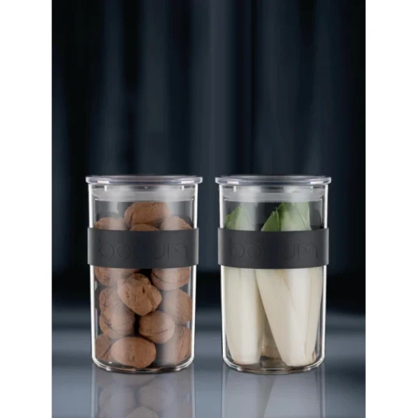 Bocal Plastique 1 L Avec Couvercle (x2) PRESSO Bodum boutique paris 3