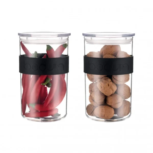 Bocal Plastique 1 L Avec Couvercle (x2) PRESSO Bodum boutique paris 4
