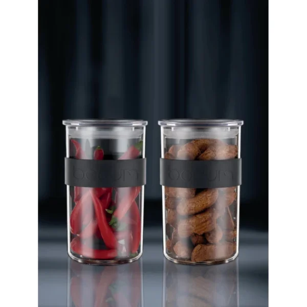 Bocal Plastique 1 L Avec Couvercle (x2) PRESSO Bodum boutique paris 5