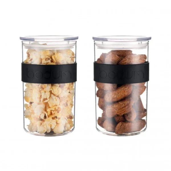 Bocal Plastique 1 L Avec Couvercle (x2) PRESSO Bodum boutique paris 6