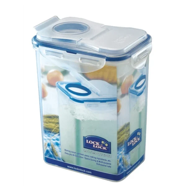 meilleur service Boîte à Farine 1.8 L Avec Couvercle Verseur Lock And Lock 1