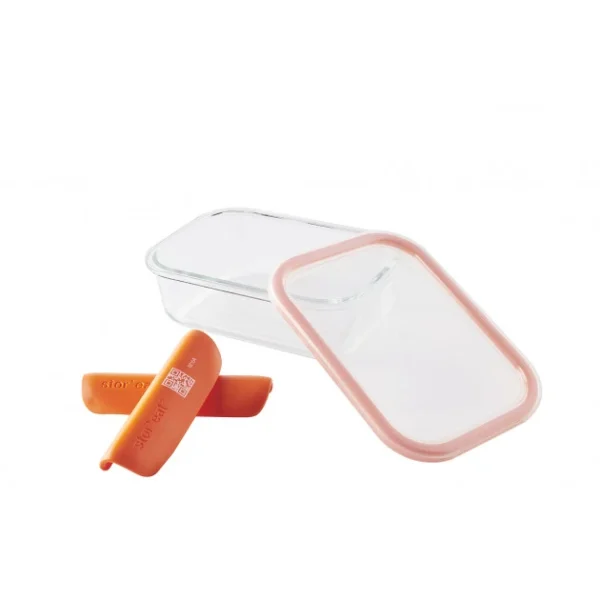 Boîte De Conservation Connectée 640 Ml Orange Stor’eat Mastrad marque pas cher 3