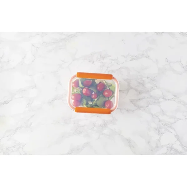 Boîte De Conservation Connectée 640 Ml Orange Stor’eat Mastrad marque pas cher 4