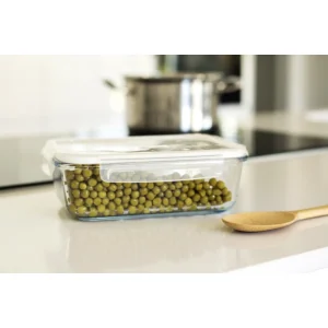 Boîte De Conservation En Verre Rectangle 1,5 L Pebbly excellents soldes 9