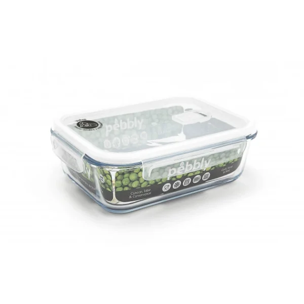 Boîte De Conservation En Verre Rectangle 1,5 L Pebbly excellents soldes 1