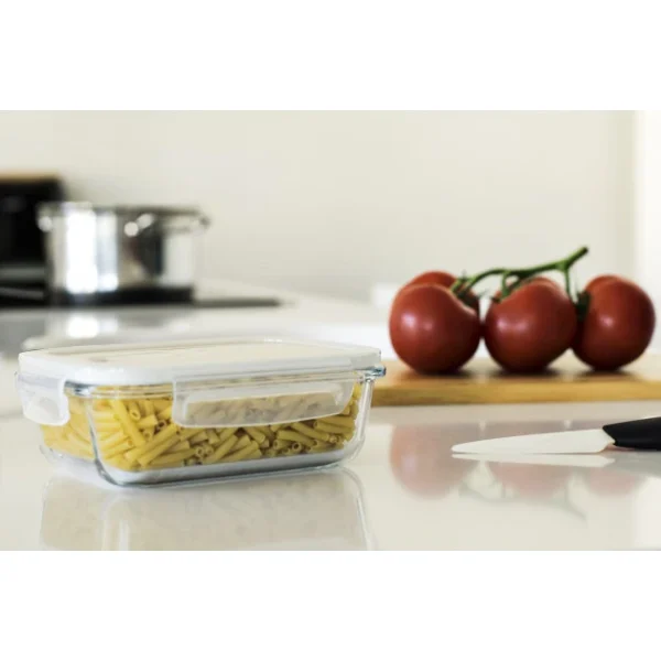 Boîte De Conservation En Verre Rectangle 650 Ml Pebbly vente pas cher en ligne 3