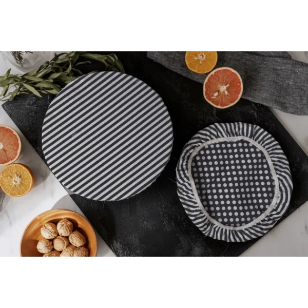 acheter Couvercle Réutilisable XL Noir 100% Coton NUTS 3