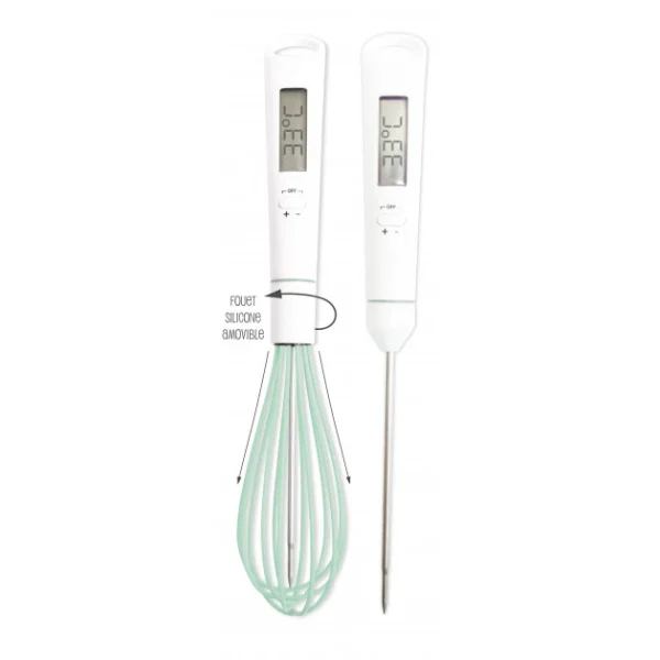 SCRAPCOOKING Fouet Thermomètre De Cuisine Amovible 27 Cm Need’It soldes en ligne 4