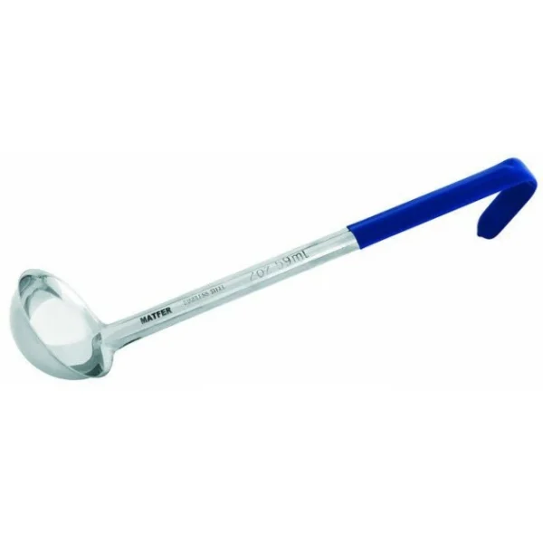 luxe soldes Meilleure affaire 🔥 Louche en Inox L.31.7 cm Ø6.8 cm Bleu ✨ 1