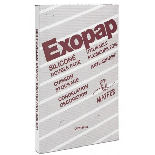 MATFER Papier De Cuisson Siliconé 53 X 32,5 Cm Exopap dernière tendance 1