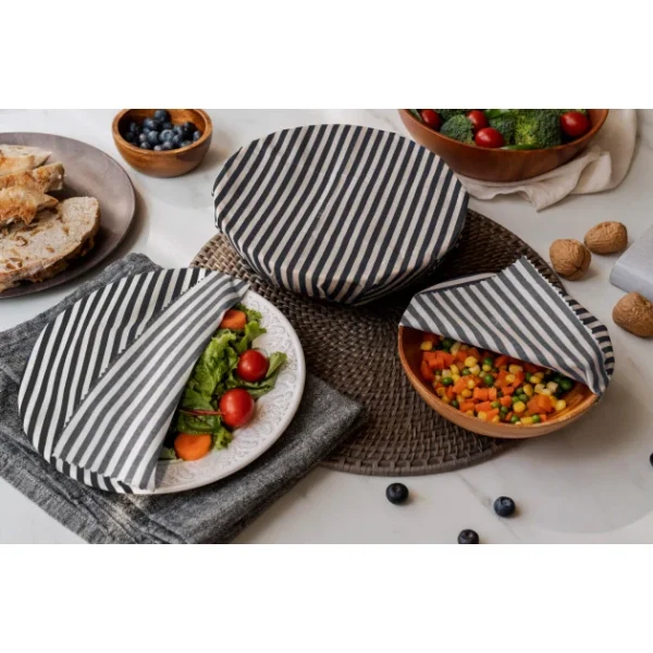 Rouleau Emballage Alimentaire Cire Abeille Noir 90 X 30,5 Cm Nuts marque pas cher en ligne 3