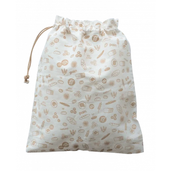 se précipiter pour acheter Sac à Vrac Coton Bio Brun 50 X 45 Cm Pebbly 3