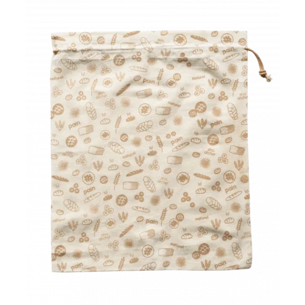 se précipiter pour acheter Sac à Vrac Coton Bio Brun 50 X 45 Cm Pebbly 1