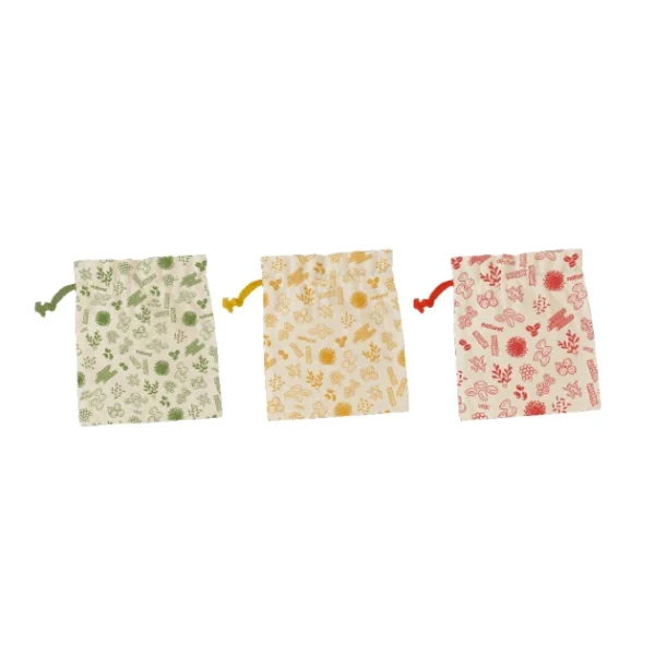Sac à Vrac Coton Bio (x3) Pebbly authentiques 1