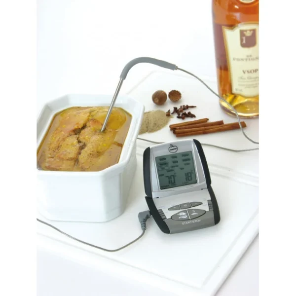 Thermomètre Cuisson à Sonde Inox (avec Alarme) Mastrad Meilleur Prix 3