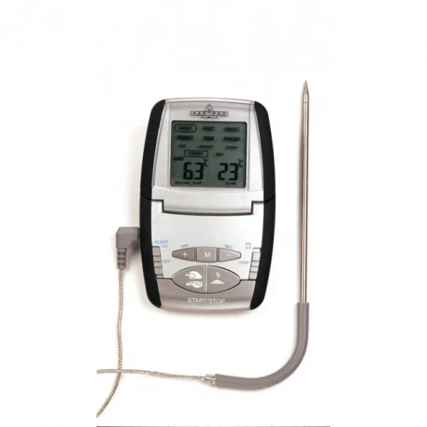 Thermomètre Cuisson à Sonde Inox (avec Alarme) Mastrad Meilleur Prix 1